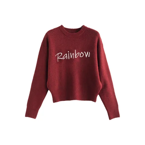 Tonlion Темно-красный Женский Трикотаж