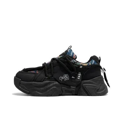 ATONGMU Повседневная обувь Низкий топ Черный мужской