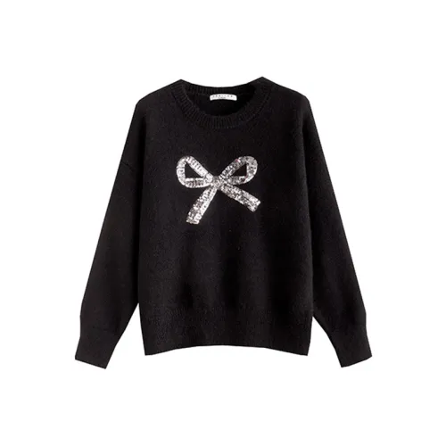 Tonlion Черные Женские Свитера
