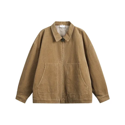 UKTK Имбирно-желтый Мужские Куртки