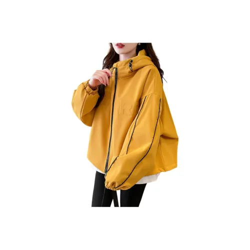 Mu Xiao Xin Укороченное пальто женское