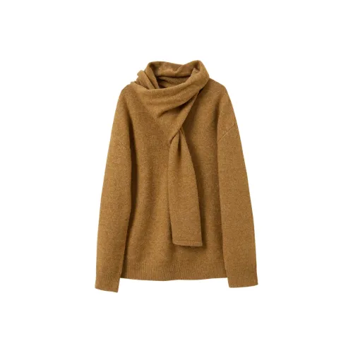 3COLOUR Имбирно-желтый Женский Трикотаж