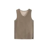 Средний кедровый, коричневый, сохраняющий тепло, термическая майка