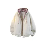 Розово-бежевый в клетку