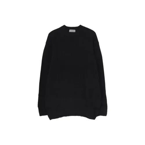 Yohji Yamamoto Pour Homme FW25 7G1P GRADATION Круглый вырез Свитер Трикотаж Мужской