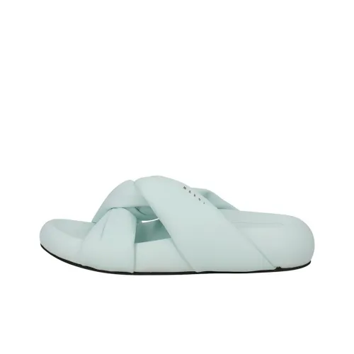 MARNI Шлепанцы Женские Светло-Синие