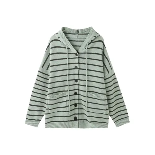 YEARNED Зеленый Женский Трикотаж