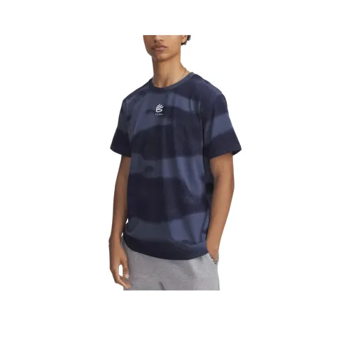 Under Armour T-Shirt Мужской Темно-синий