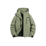 Пальто из сосны зеленого цвета (однослойное)