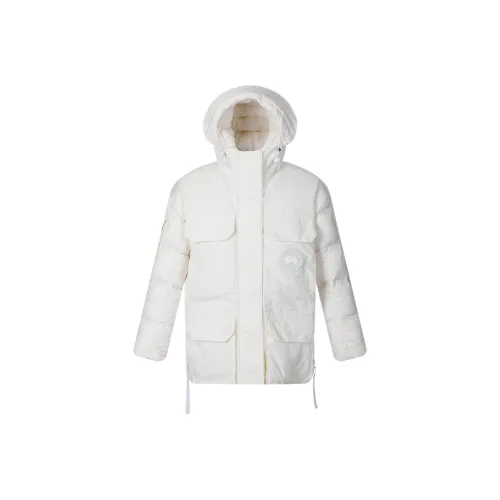 Canada Goose Expedition Series Пуховик PARKA Пальто Женские Beichen Белый
