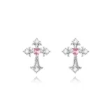 Крест Серьги-гвоздики [1 пара]
