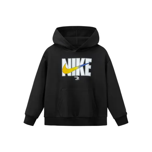 Nike Глубокий Черный Kids Свитшоты