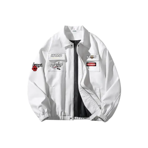 HUANQIU Унисекс Кожаные куртки