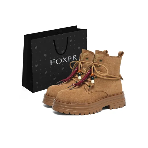 FOXER Martin Boots Brown Women's