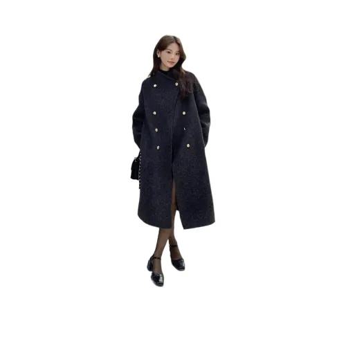 EIDOLON GRAIN Темно-серый Женский пальто