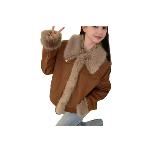 ENPofficial Вельвет Feel Пальто Женское