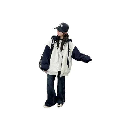 ZHIO Пингвин Пальто + Модель в одном стиле Джинсы Школьный возраст Повседневная спортивная одежда