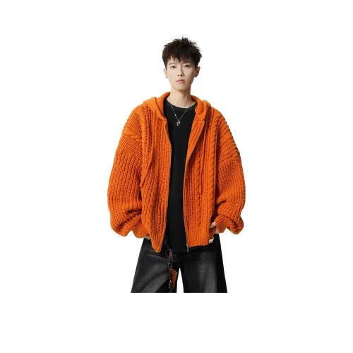 PAINT STAIN Оранжевый Унисекс Трикотаж