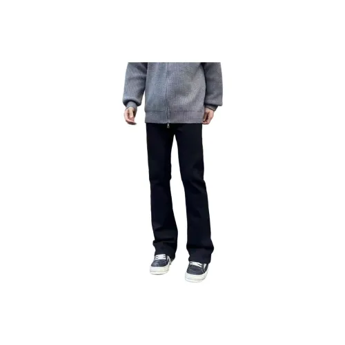 CARE NOTE Черные Унисекс Джинсы