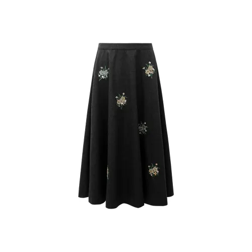 Self Who Повседневный Длинный Юбка Женские