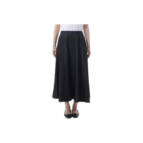 MaxMara Denim Long Skirt Women's