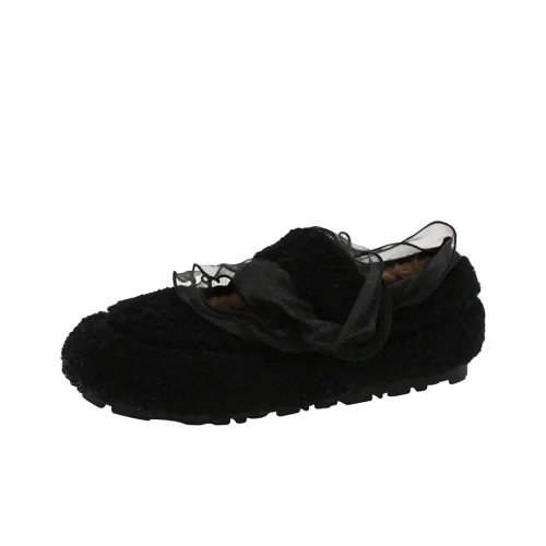 Wuji Туфли Mary Jane с плоской подошвой 2 см женские