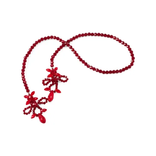 Muuluu Кристальная сумка аксессуар унисекс красный