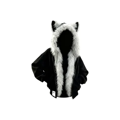 BLACK AT Черный Унисекс Куртки