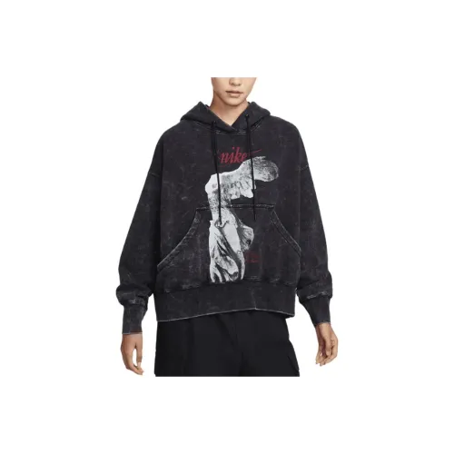 Nike Черные Женские Свитшоты