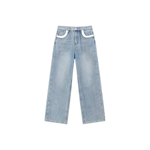 LEDIN Джинсы Светло-Синие В наличии Женские Джинсы