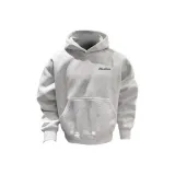 Бело-серый вереск с принтом