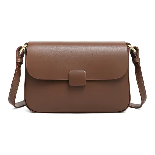 VINEY Сумка через плечо из коровьей кожи сумка на плечо обычная женская коричневая