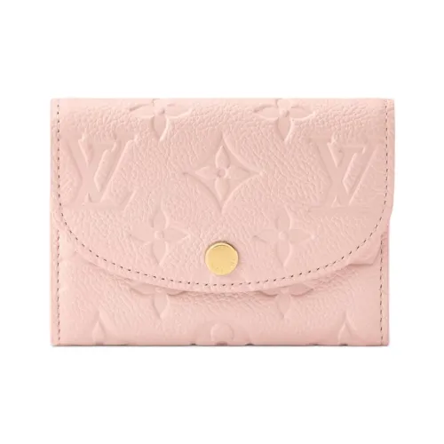 LOUIS VUITTON Rosalie Кошелек из коровьей кожи женский розовый