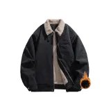 Черный с флисовой подкладкой