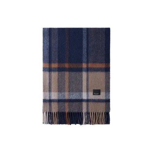 JIUMU 90% овечья шерсть 10% кашемир вязаные шарфы мужской