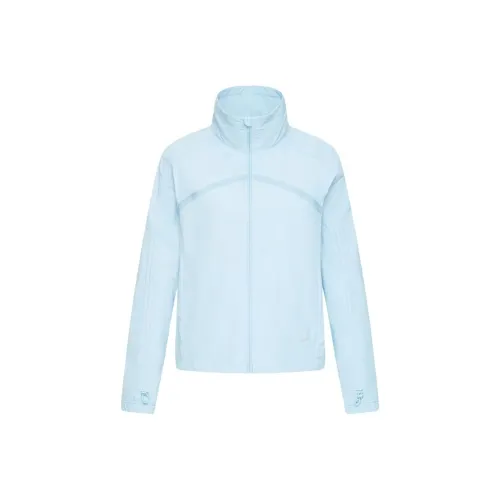 Reebok совместный бренд Быстросохнущая одежда с защитой от ультрафиолета женская светло-синяя