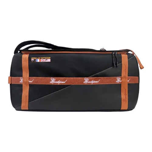 GREATSPEED Oxford с кожаными вставками LIKE материал спортивная сумка стандартная унисекс черный