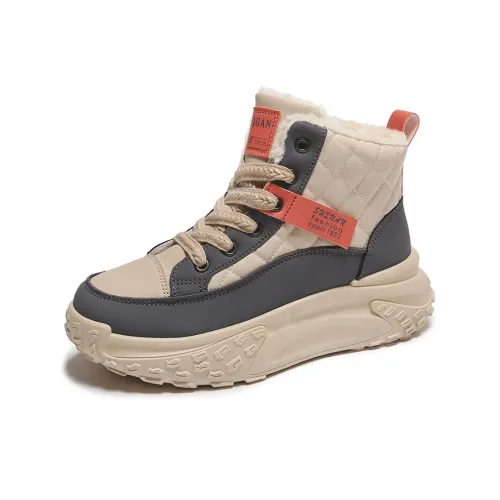 LONGDUIZHANG Амортизация Устойчивый к истиранию Водонепроницаемый Противоскользящий Высокий Топ Повседневная Обувь Унисекс