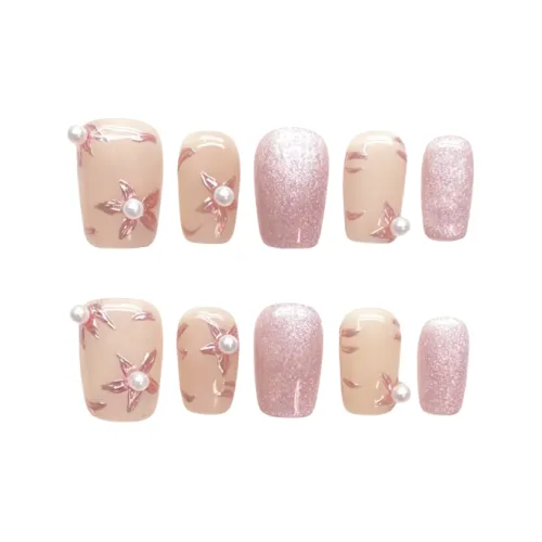 Yun Yue Joe Burst OF Floral Medley Осветляющий Ручной Рисунок Цветочный Ножной Нагрудник Короткий Лестница Розовый Однотонный Coquette