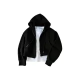 Черный с флисовой подкладкой