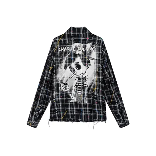 Charlie Luciano Рубашка Унисекс Черная