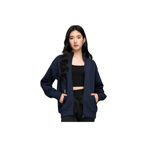 XIAOYEHEZI Темно-синие женские куртки