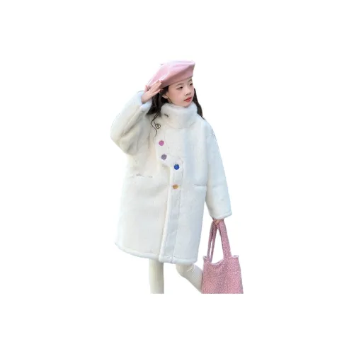 Lanza Мех Искусственный мех Зимний белый цвет Подростки