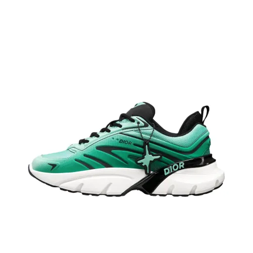 DIOR B44 Лезвие Низкий Топ Повседневная Обувь Мужская Зеленая Ограниченная Серия Нумерированная EDITION