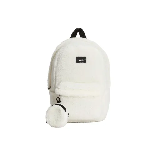 Vans Old Skool Полиэстер Рюкзак Мини Унисекс Белый