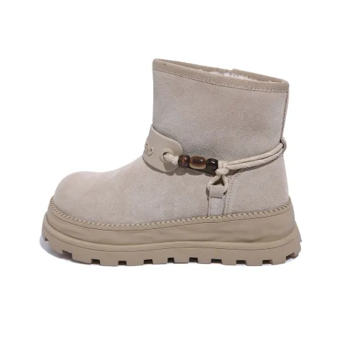 KFT Термический Увеличивающий Высоту Устойчивый к Износу Противоскользящий Колено Высокие Снежные Ботинки Женские