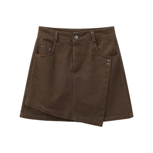 Another Alley Джинсовые короткие юбки Женские