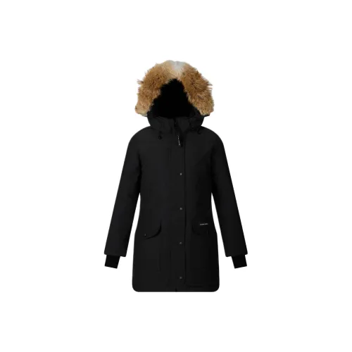 Canada Goose Trillium пуховик Parka пальто зимний женский темно-синий