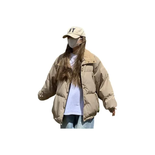 GUOZHEN Хаки Женские пуховики