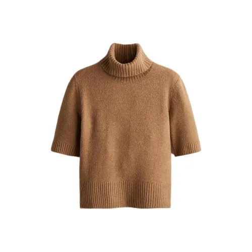 H M Темный бежевый женский трикотаж